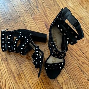 Sam Edelman Black Studded heels